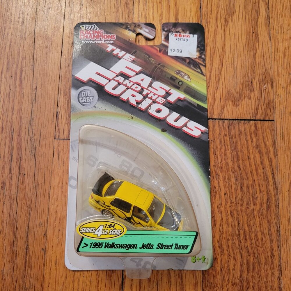1995 Volkswagen Jetta Street Tuner 1:64 Die-Cast Fast Furious Series 4 By Racing